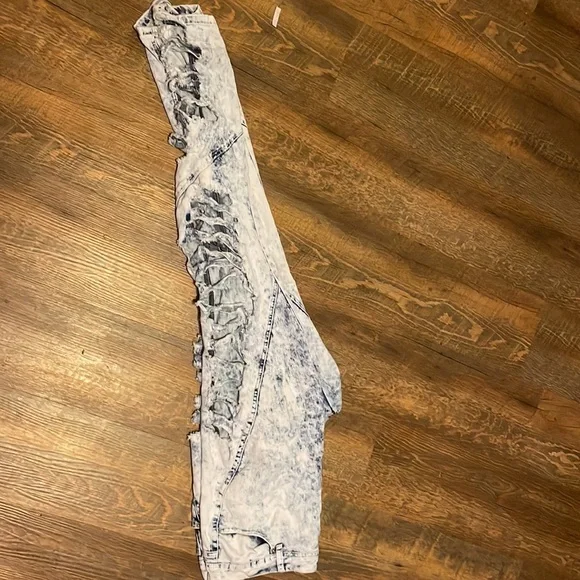 Rip jeans size 19 - Picture 3 of 4